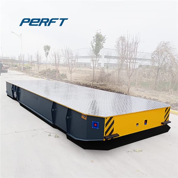 industrial transfer trolley for concrete factory 120 ton